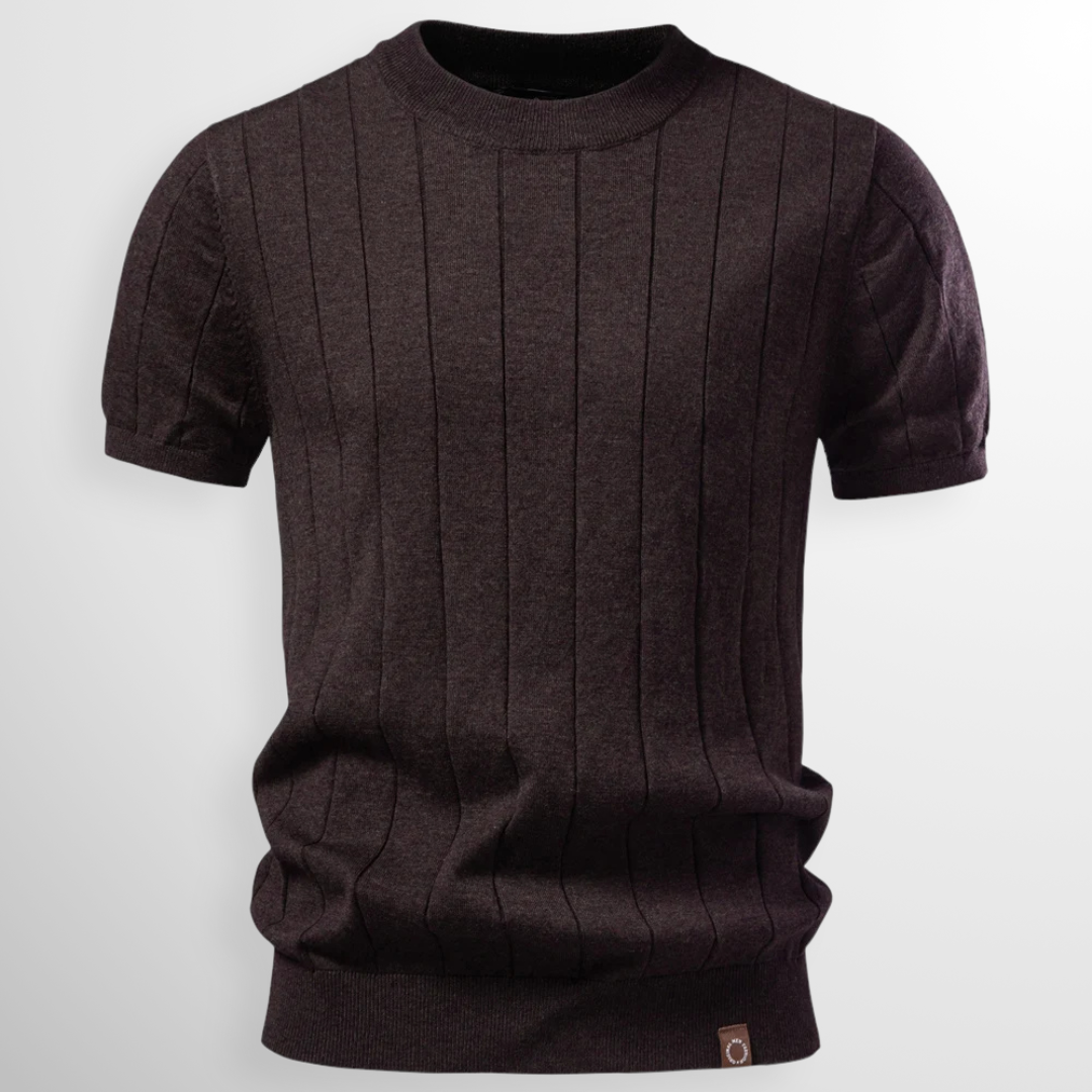 RICO | FITTED RIBBED T-SHIRT