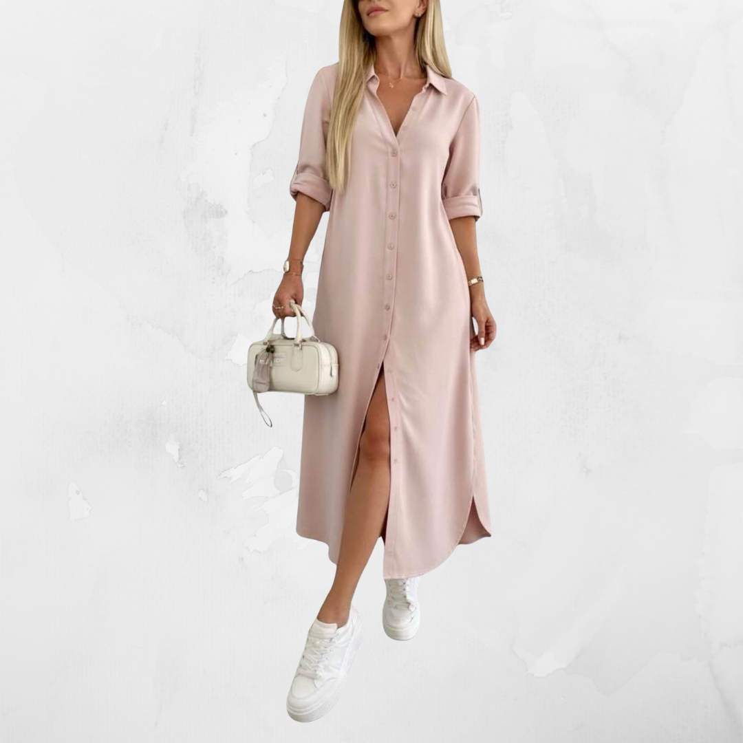MADONA | LONG SHIRT DRESS