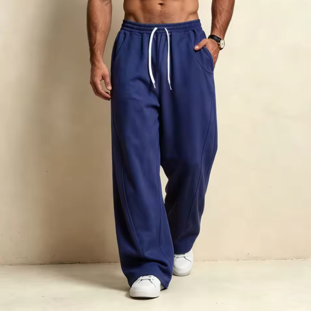 MARIO | CASUAL WIDE-LEG SWEATPANTS
