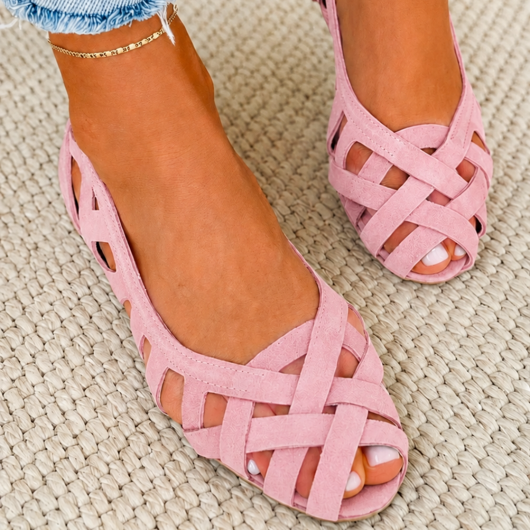 ROSIE | PEEP-TOE SANDALS