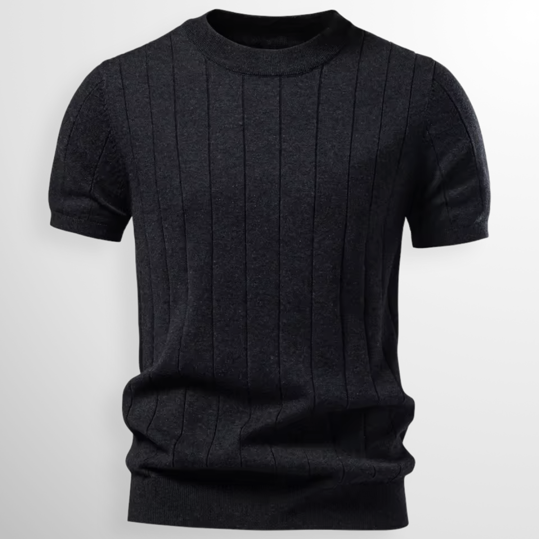 RICO | FITTED RIBBED T-SHIRT