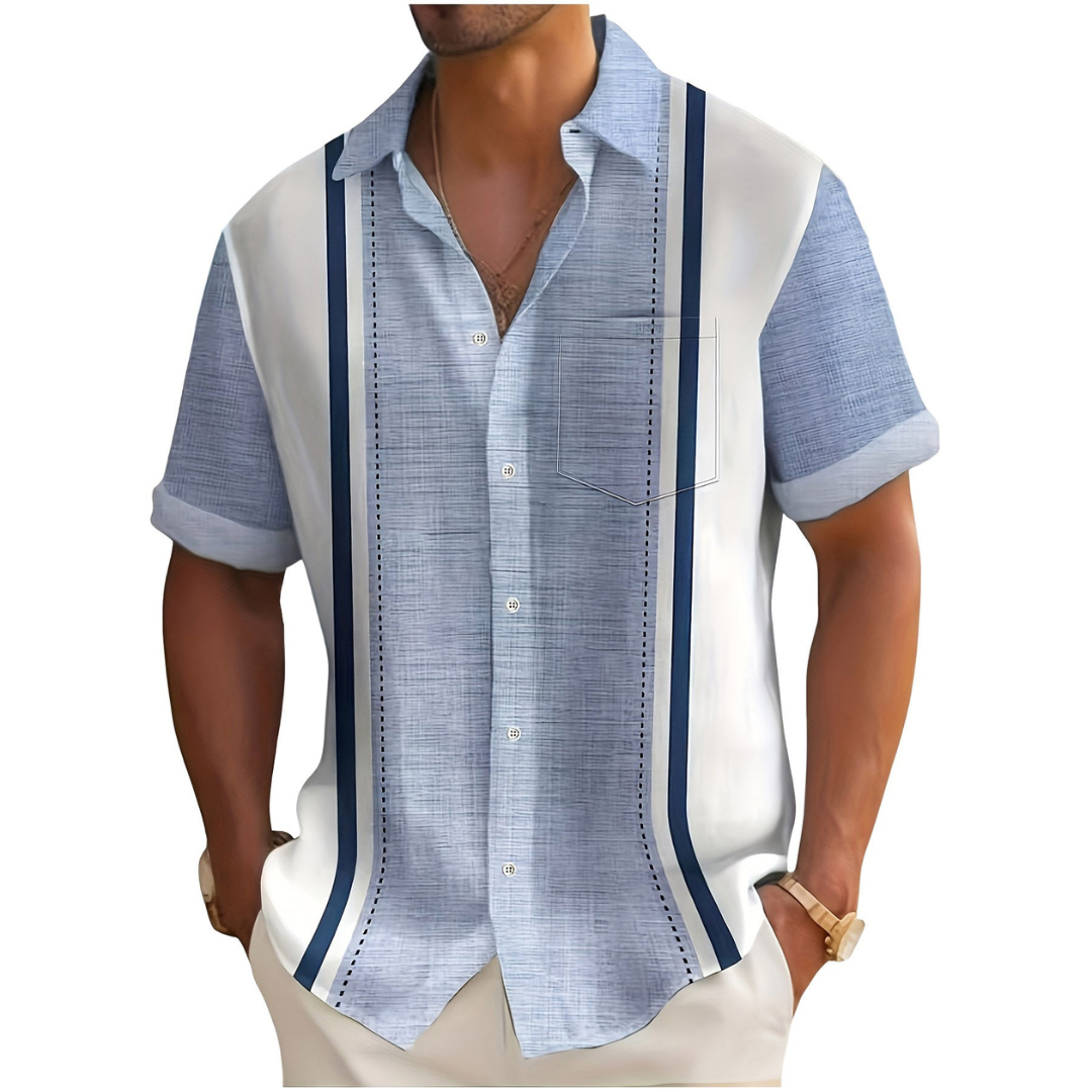 DREW | STRIPED RESORT SHIRT