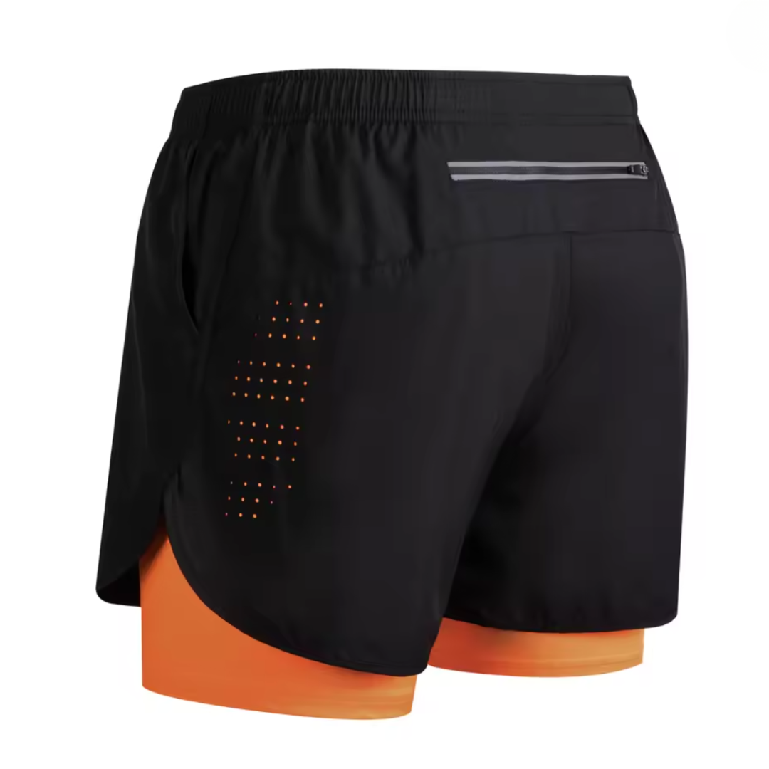 ROMOLO | 2-IN-1 QUICK-DRYING GYM SHORTS