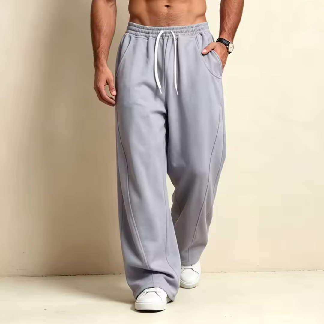MARIO | CASUAL WIDE-LEG SWEATPANTS