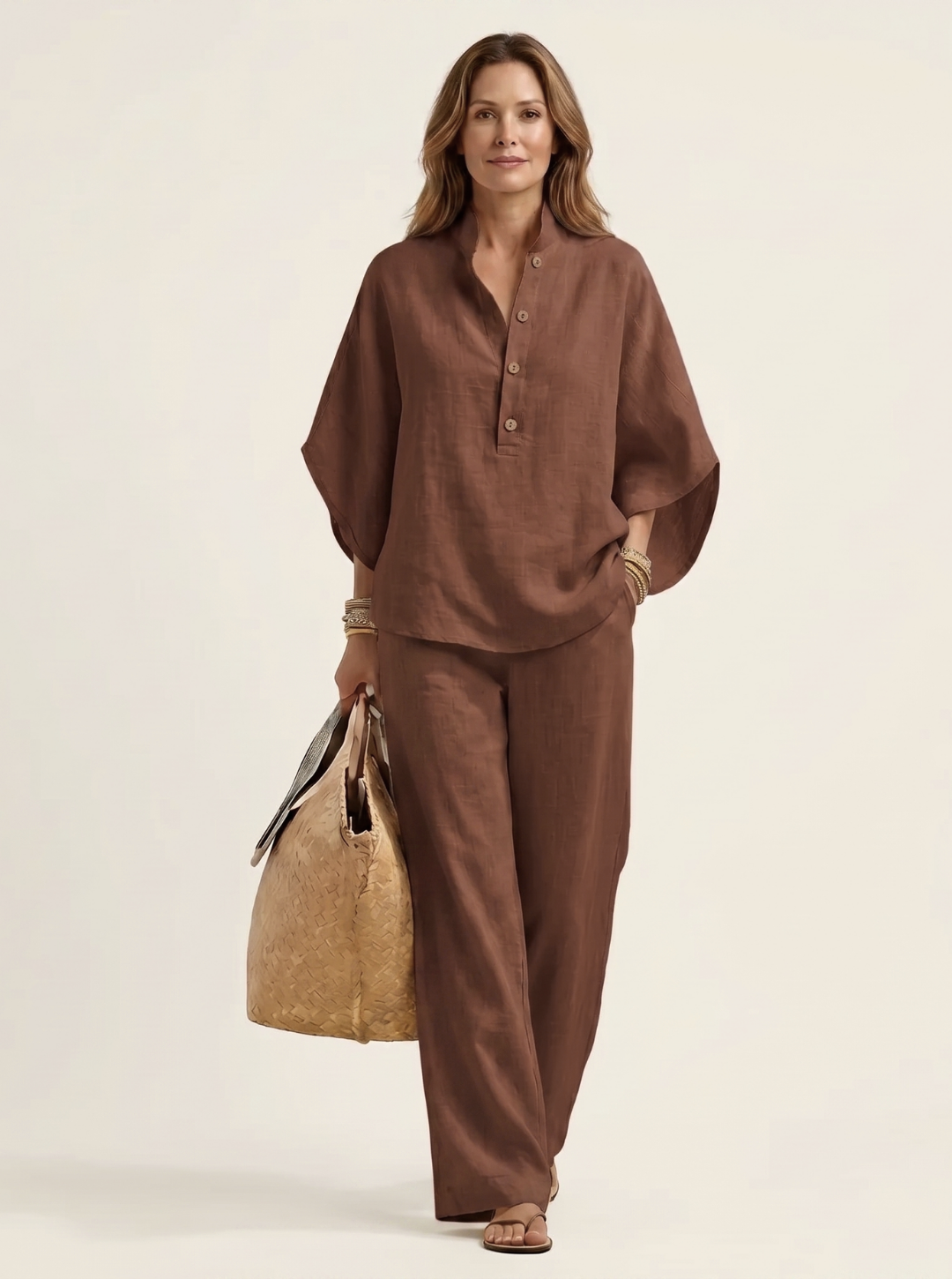 GINEVRA | 2-PIECE SUMMER SUIT WITH A SOFT FIT