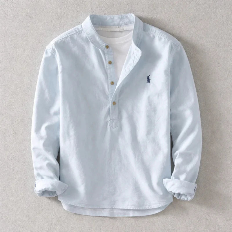 ANDREA | HENLEY SHIRT