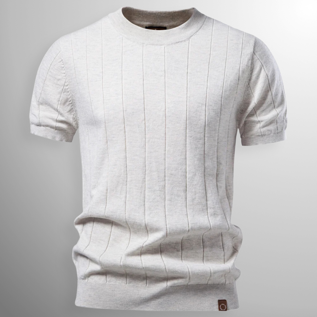 RICO | FITTED RIBBED T-SHIRT