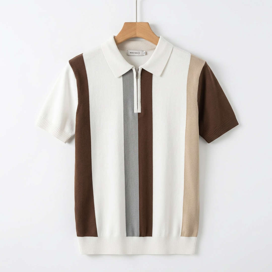 ORSINO | 1/4 ZIP COOL KNIT POLO