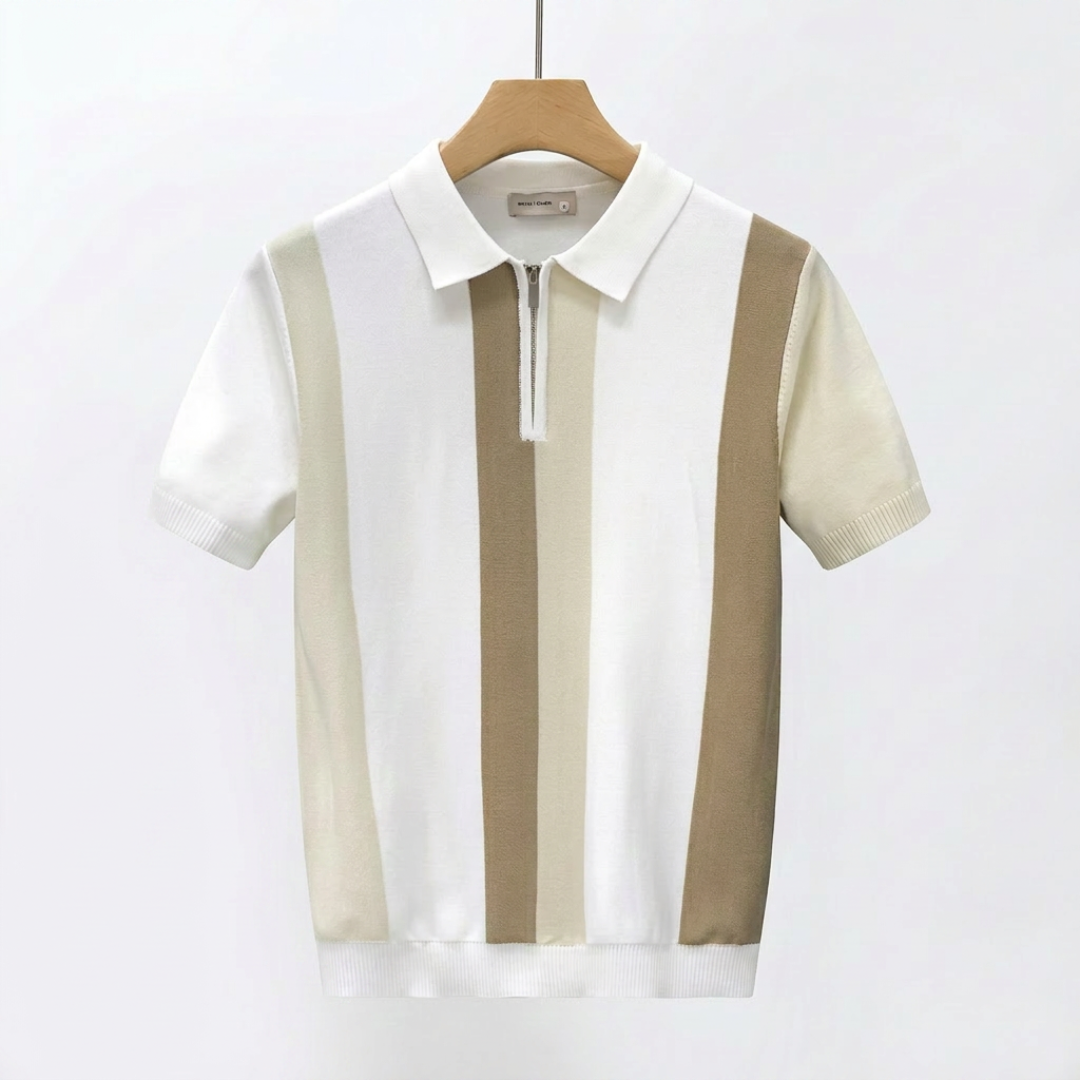ORSINO | 1/4 ZIP COOL KNIT POLO