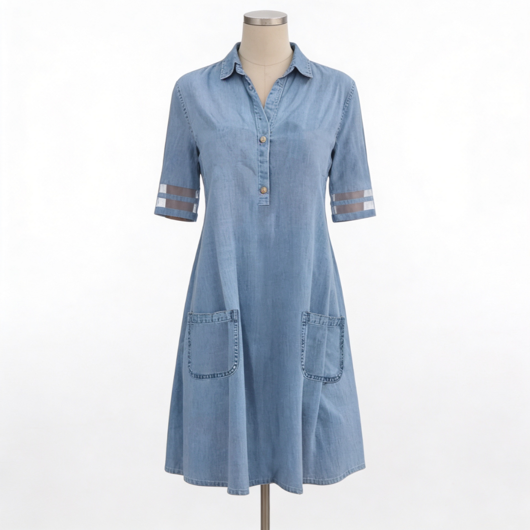 MARIAM | KNEE-LENGTH SHIRT DRESS FOR EVERYDAY WEAR