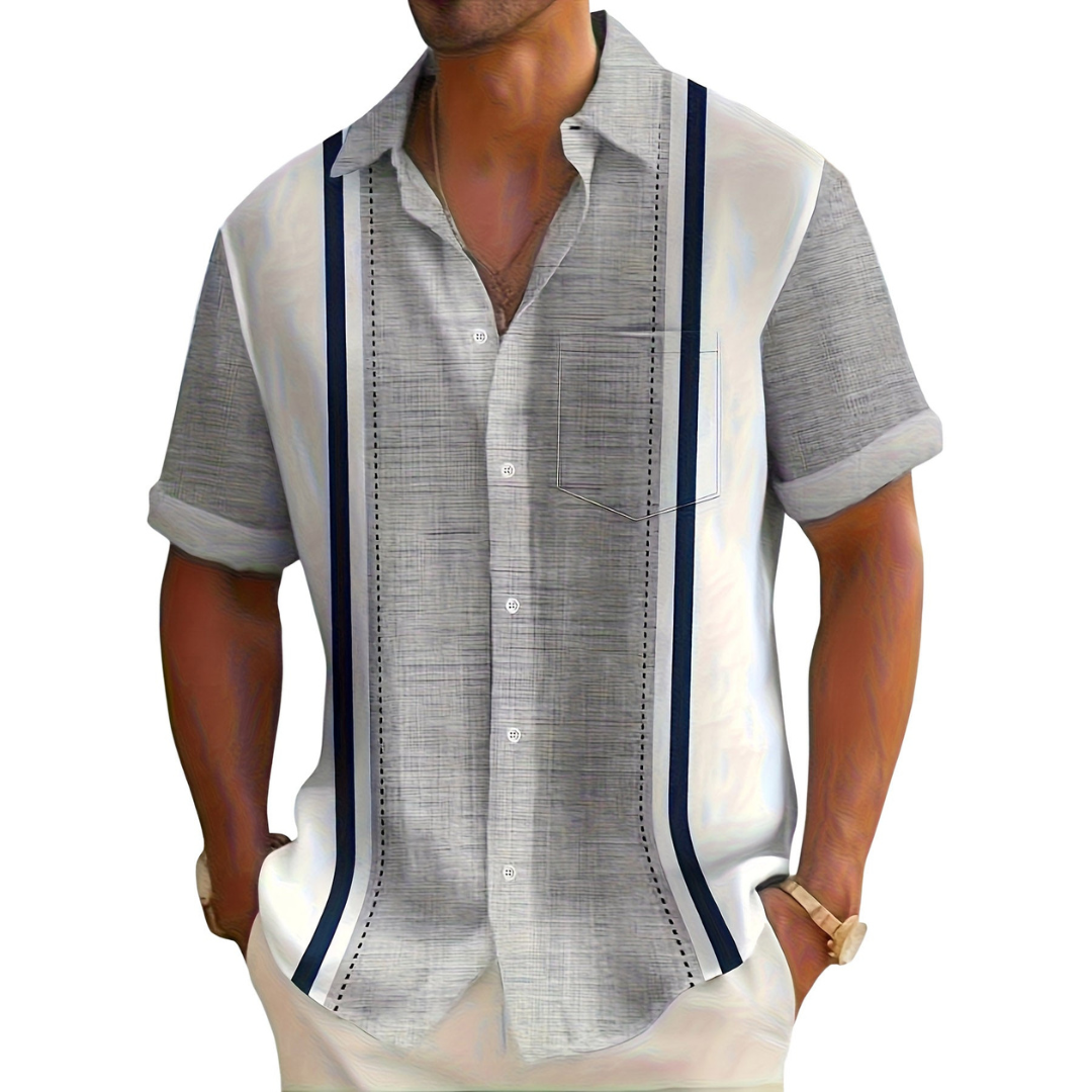 DREW | STRIPED RESORT SHIRT