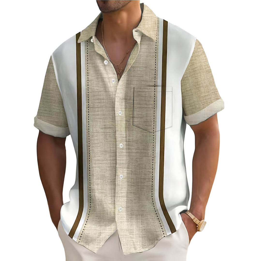 DREW | STRIPED RESORT SHIRT
