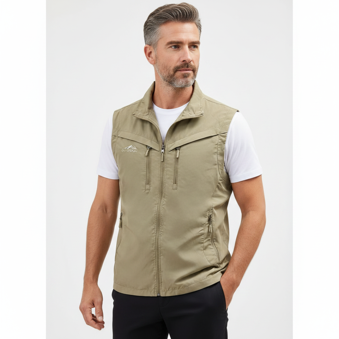 LUKA | LIGHTWEIGHT MULTI-ZIP VEST