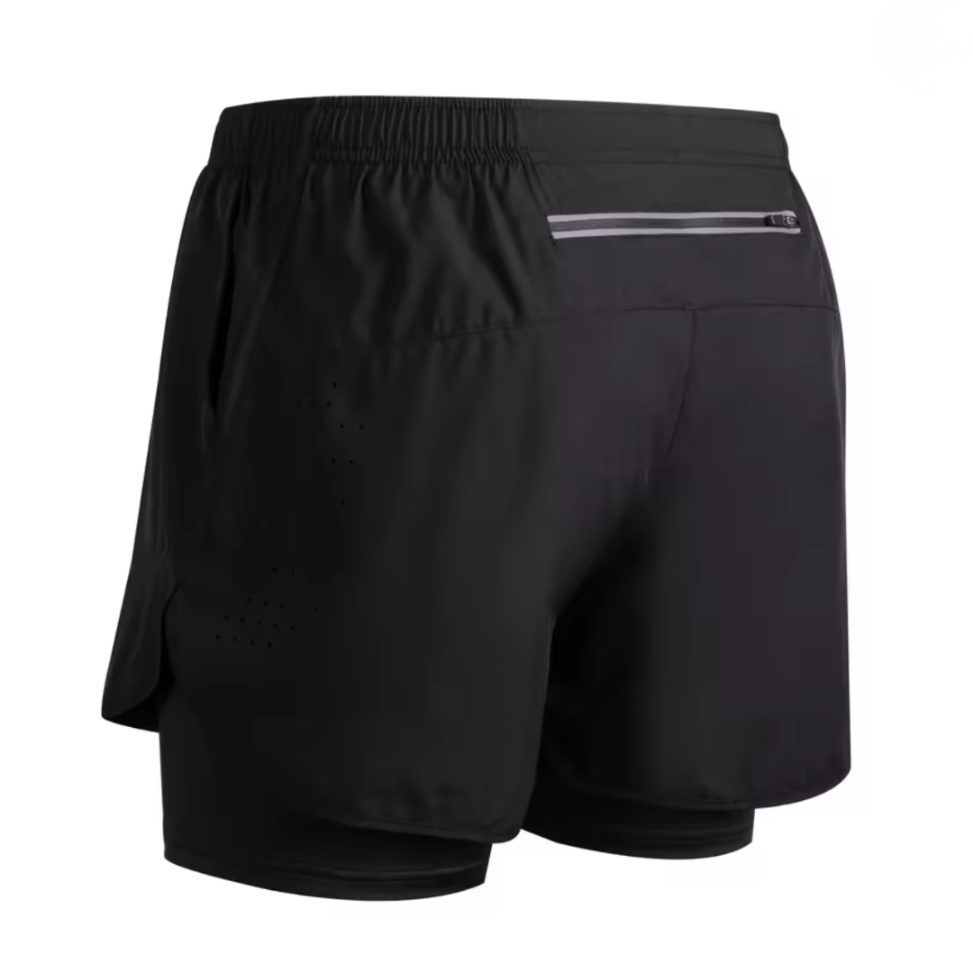 ROMOLO | 2-IN-1 QUICK-DRYING GYM SHORTS