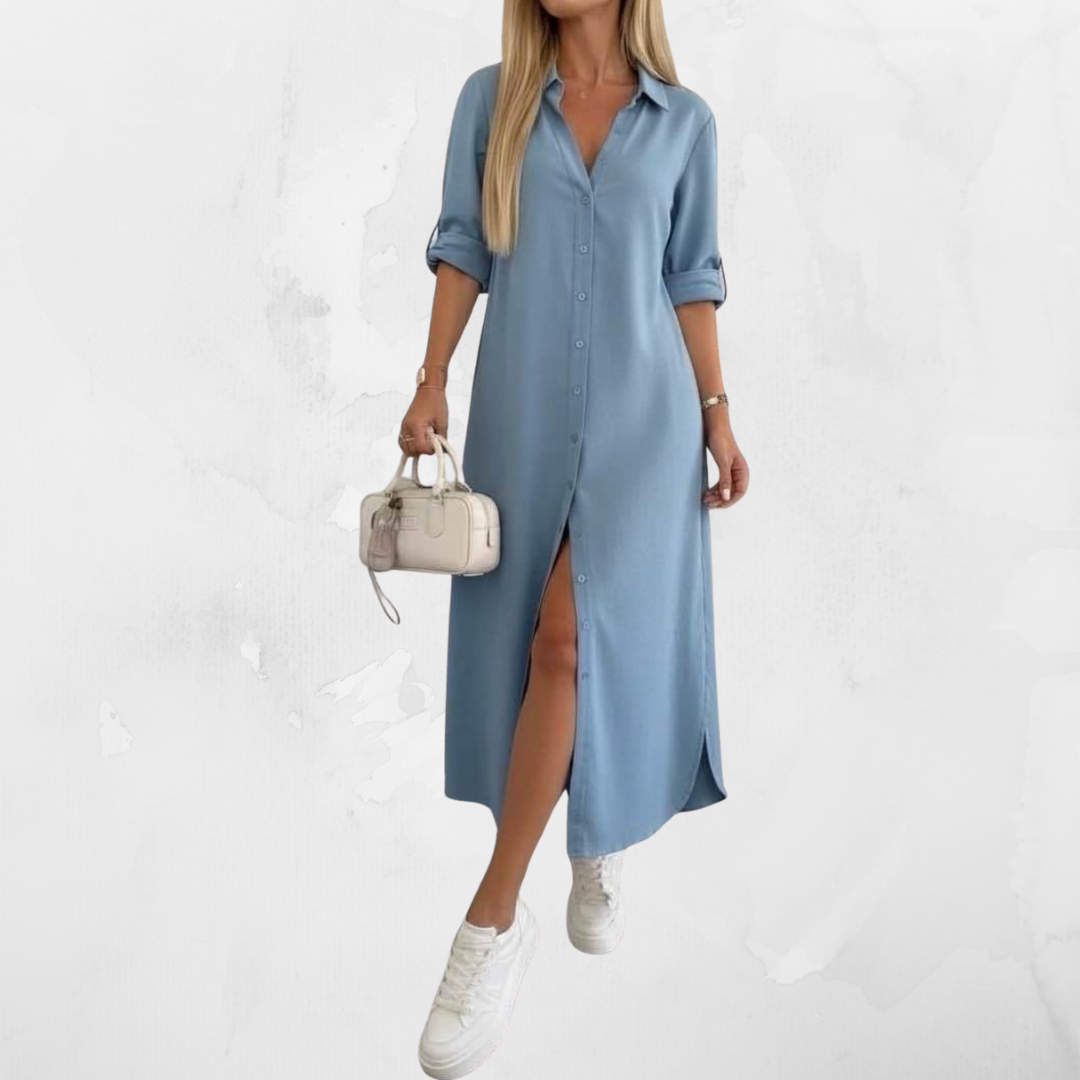 MADONA | LONG SHIRT DRESS