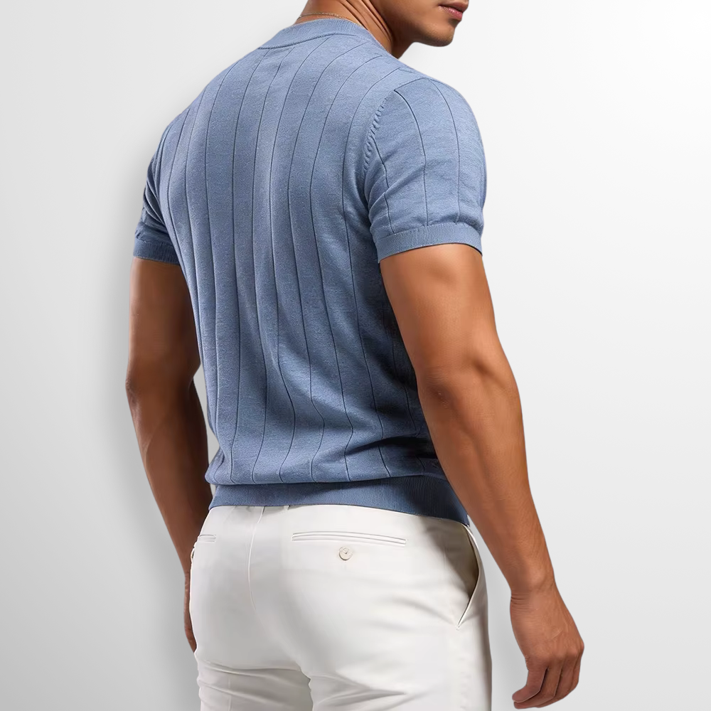 RICO | FITTED RIBBED T-SHIRT