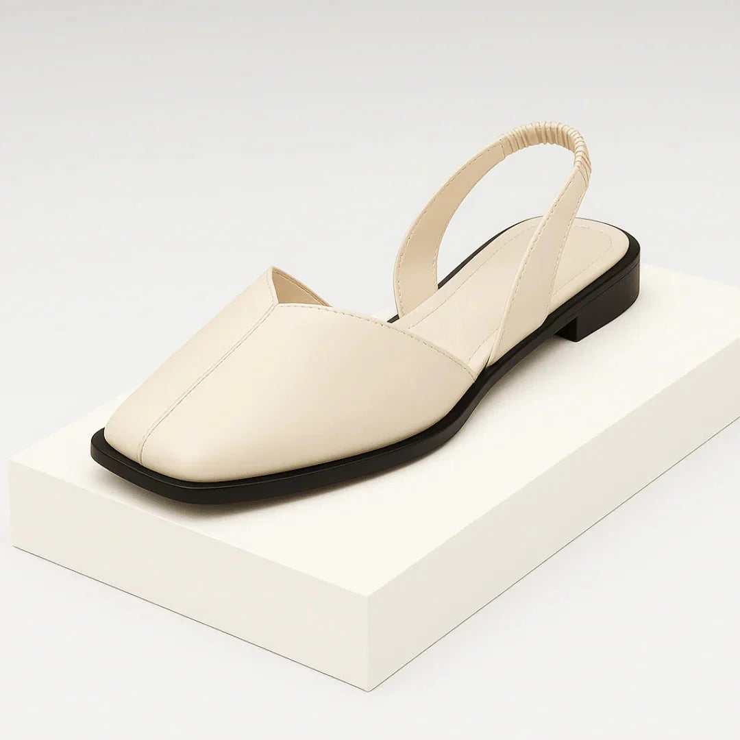 STELLA | BLOCK SQUARE-TOED HEELS