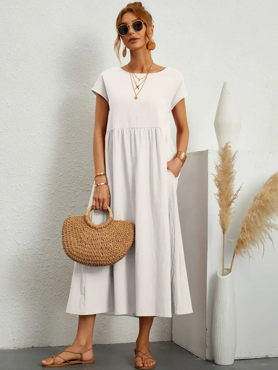 EVELINA | TIMELESS MIDI DRESS