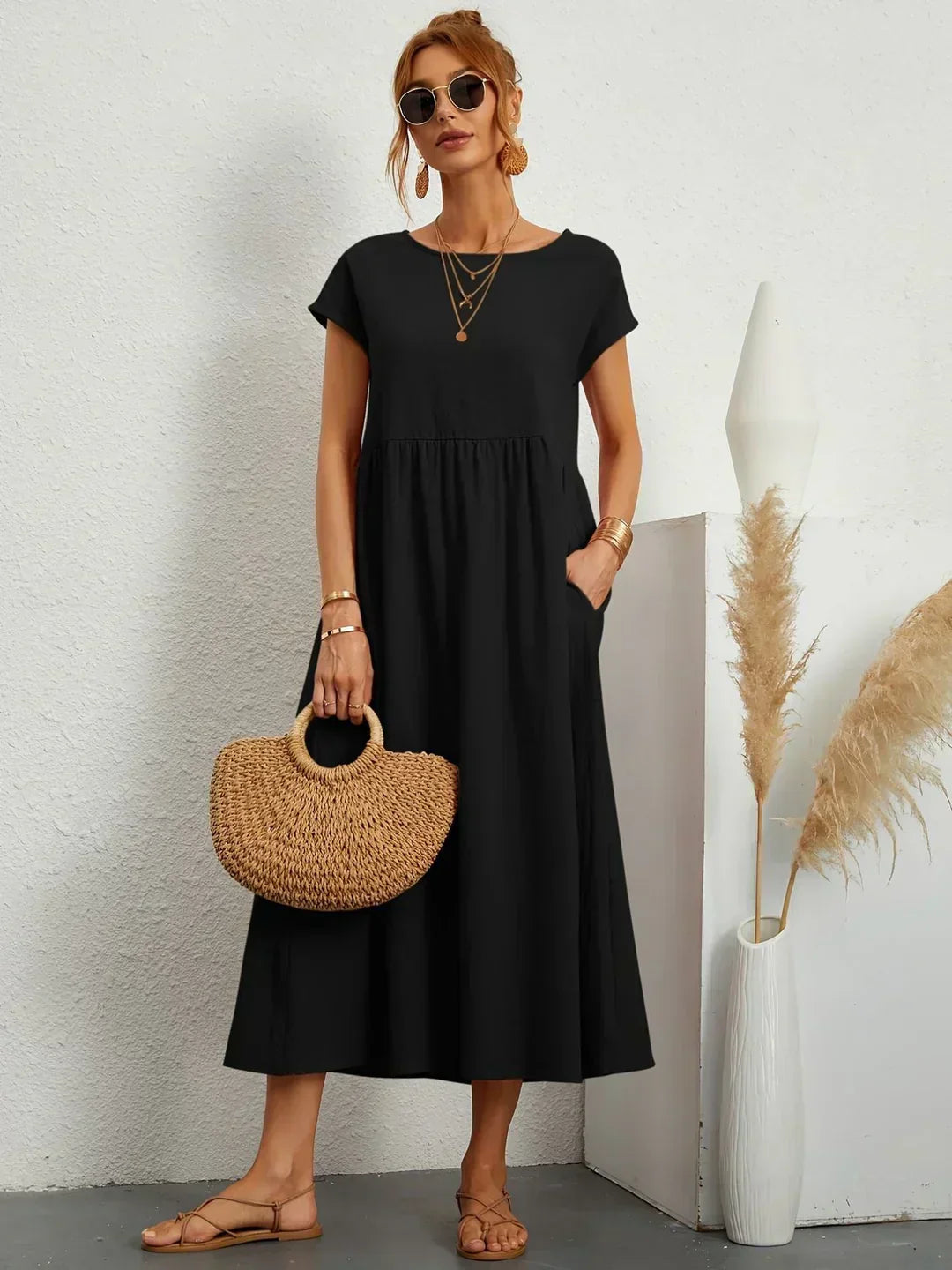 EVELINA | TIMELESS MIDI DRESS