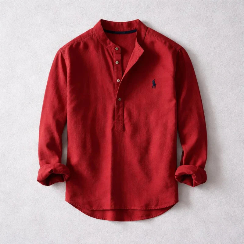 ANDREA | HENLEY SHIRT
