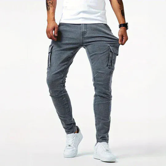 EMILIAN | STRETCH CARGO JEANS