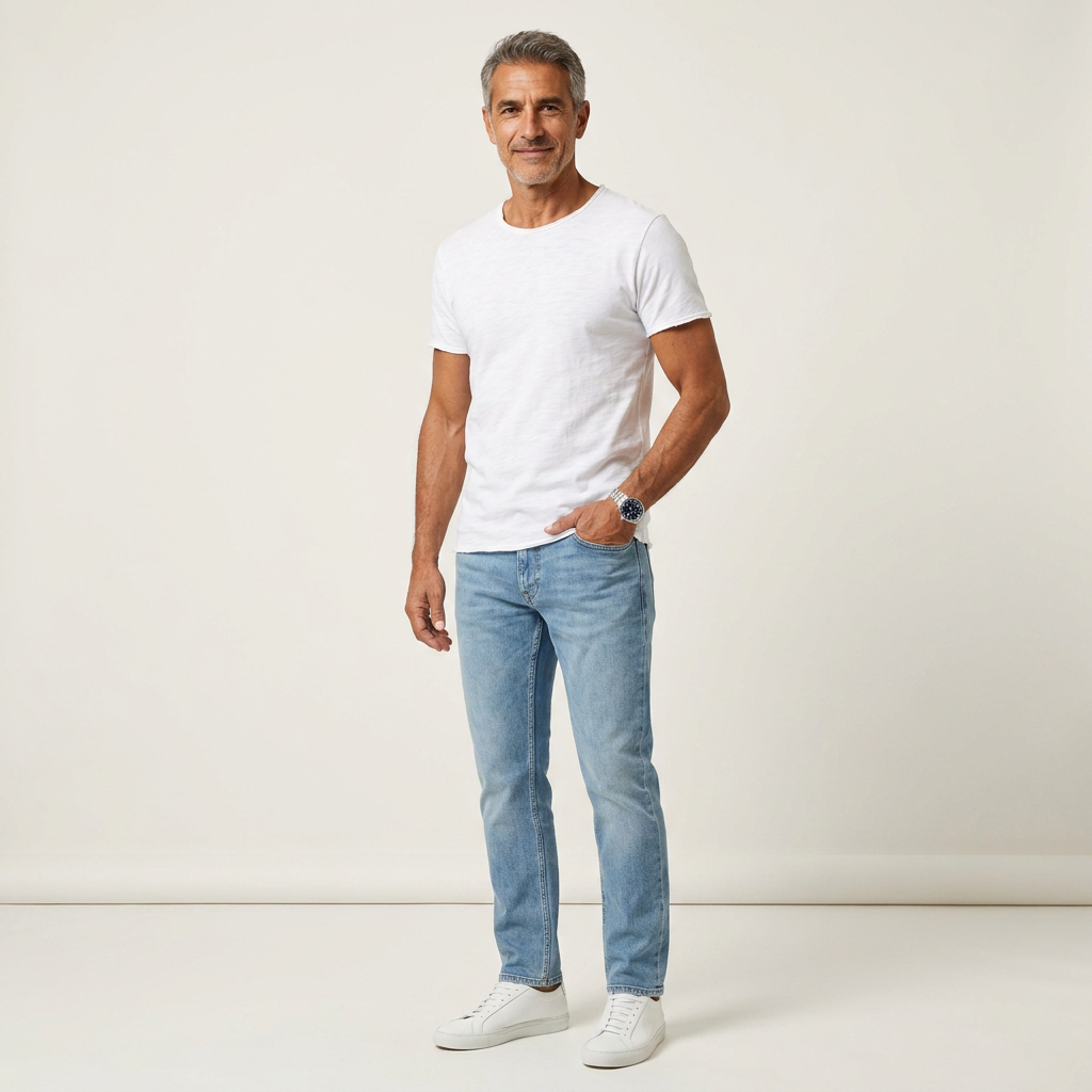 NUNCIO | 100% COTTON RAW EDGE T-SHIRT
