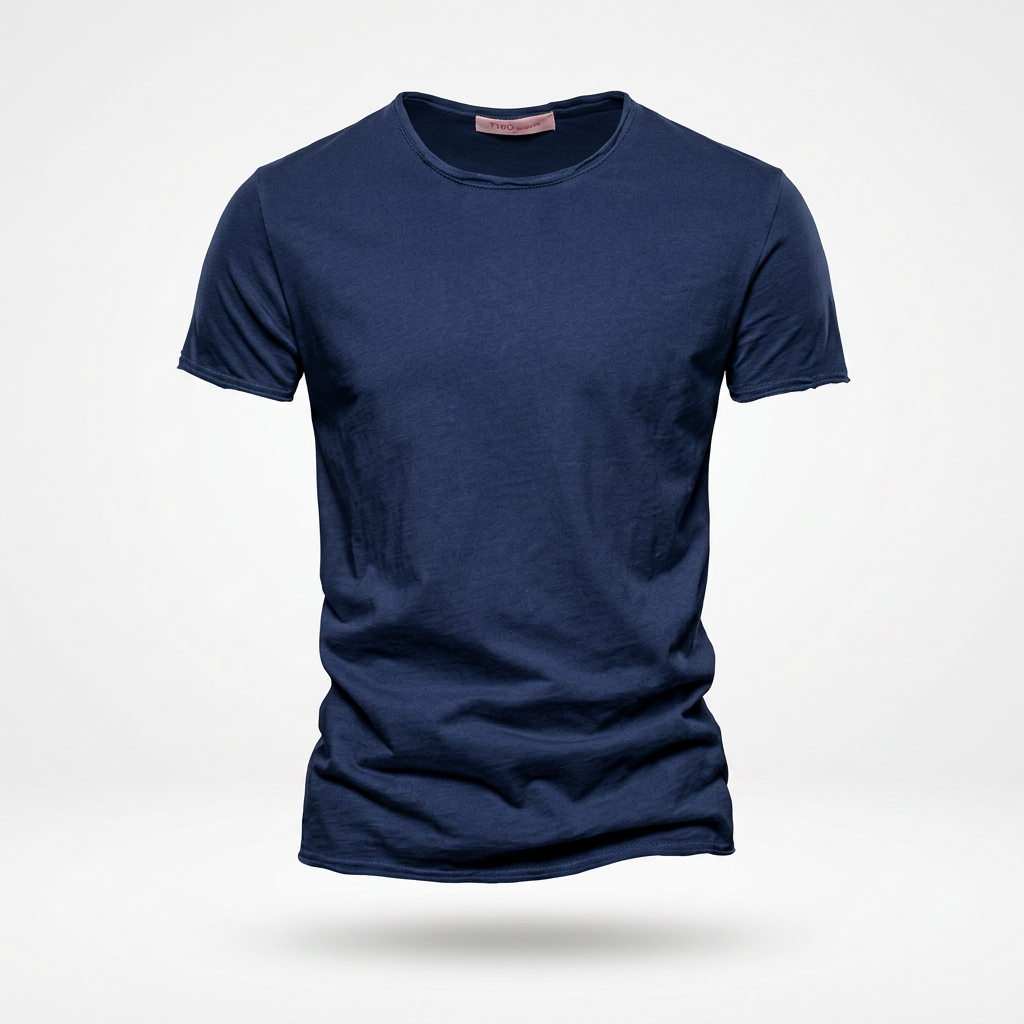NUNCIO | 100% COTTON RAW EDGE T-SHIRT