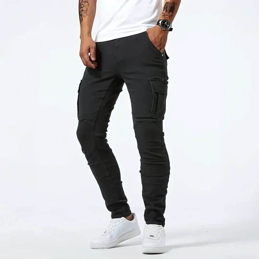 EMILIAN | STRETCH CARGO JEANS