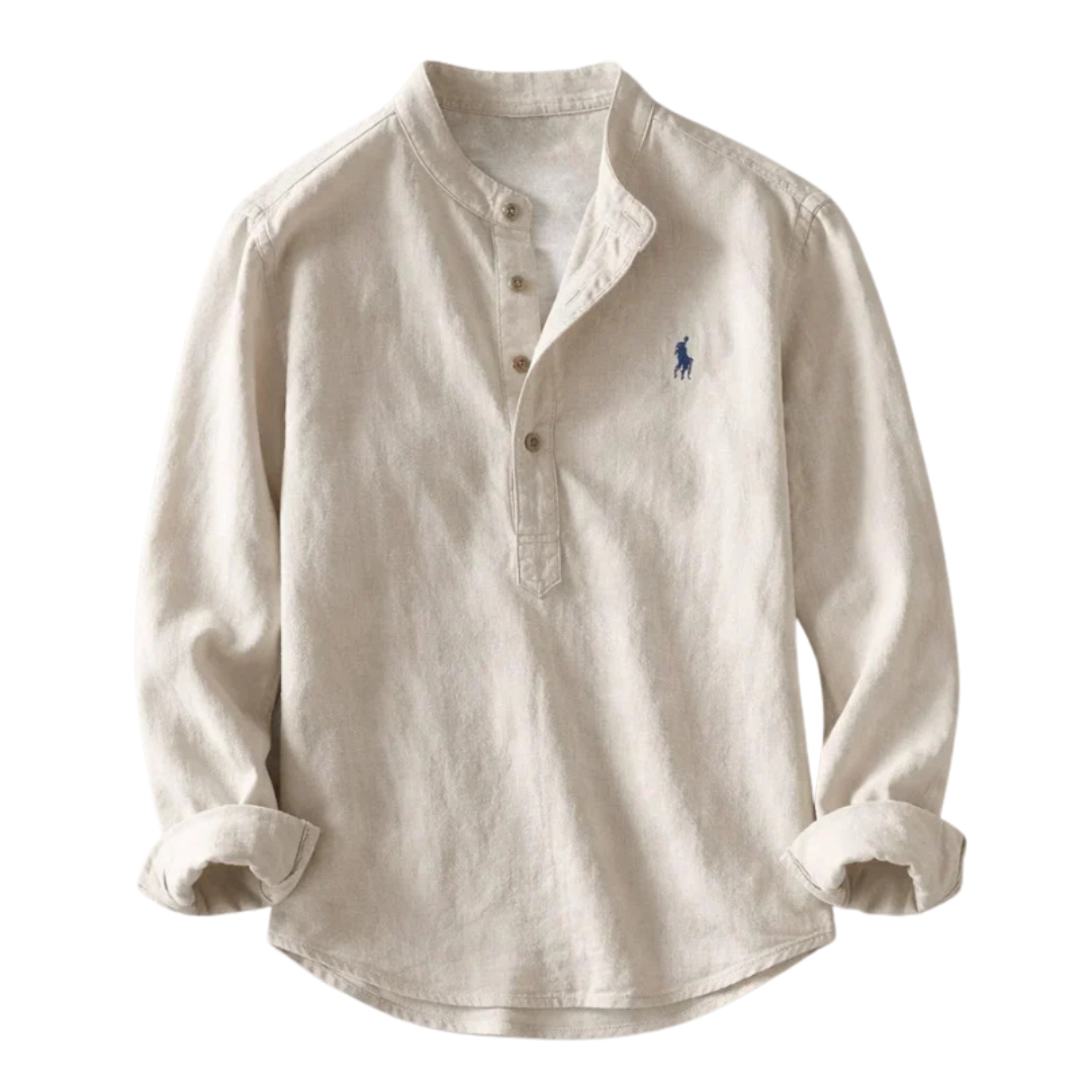 ANDREA | HENLEY SHIRT